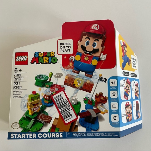 LEGO Super Mario 71360: Adventures with Mario Starter Course New Sealed - Picture 2 of 6
